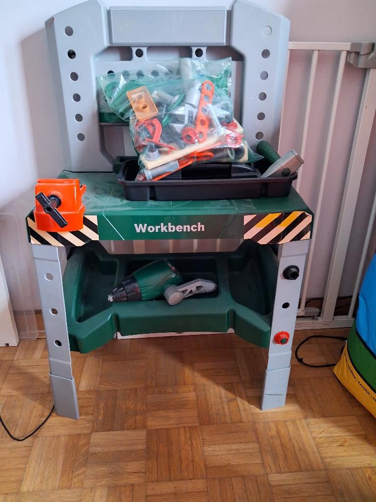 Bosch werkbankje, Ophalen, Gebruikt