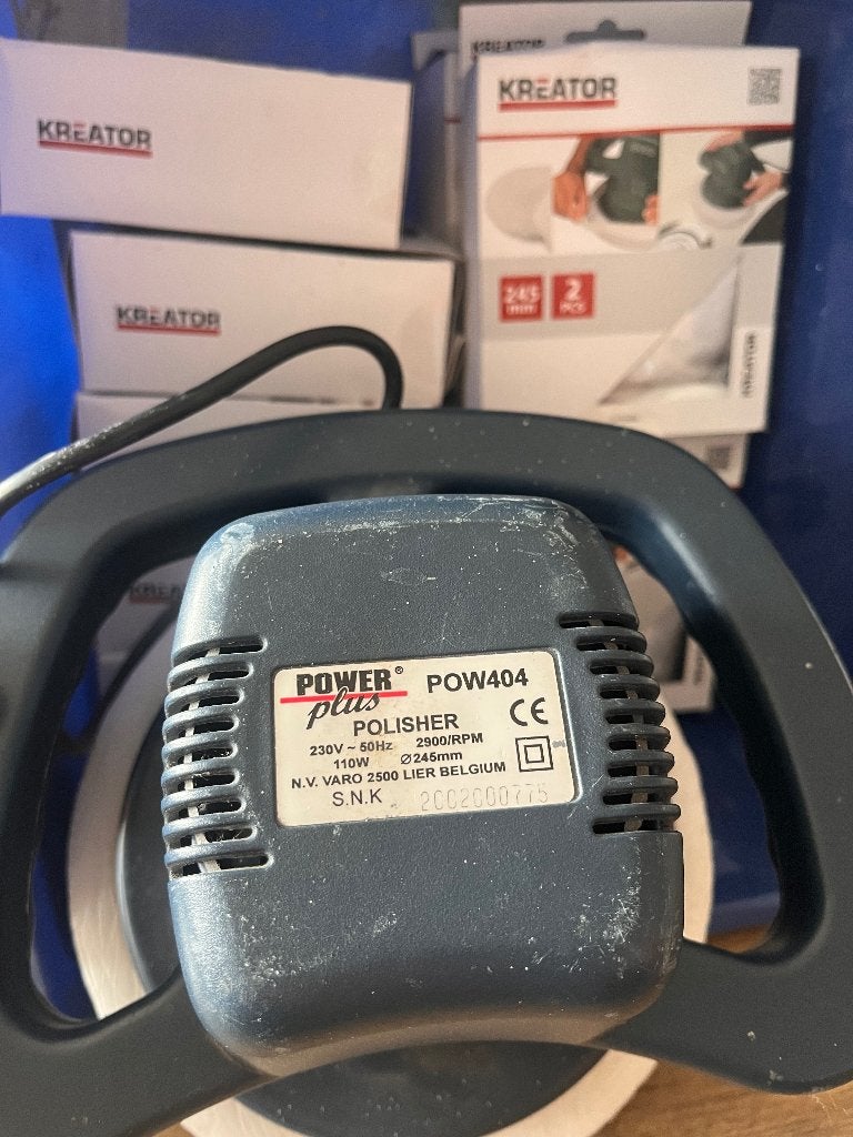 Polijstmachine, Ophalen