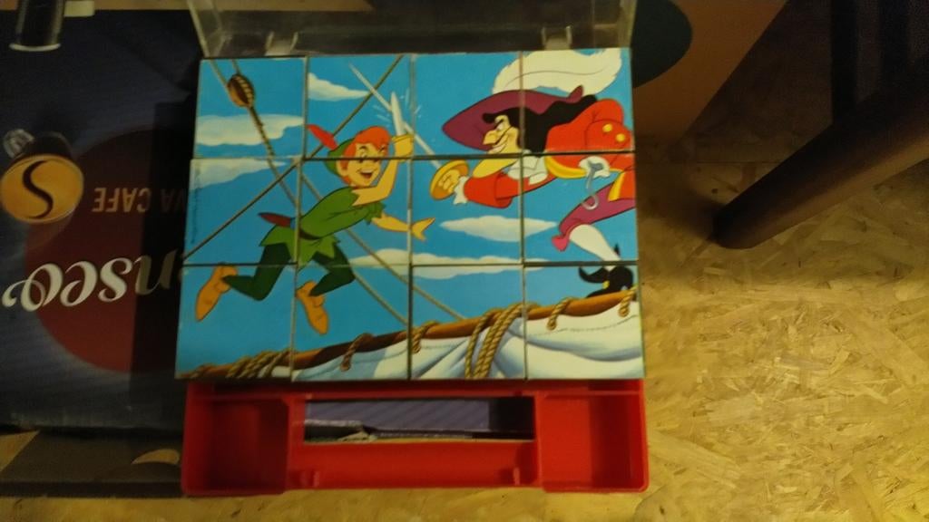 Blokpuzzel Disney., Ophalen of Verzenden, Gebruikt