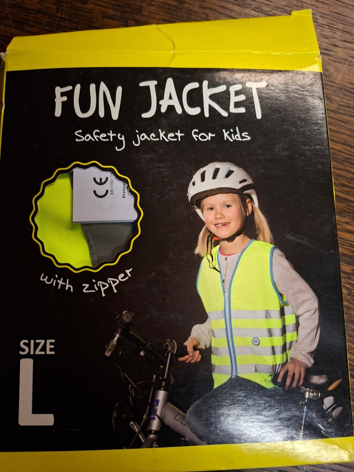 Fluo hesje Maat L Voor kinderen  Nieuw, Kinderen, Nieuw, Ophalen of Verzenden, L