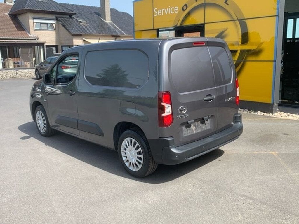 Toyota Proace City 10pk, Lichte Vracht, 3zits, Airco, Achte, Auto's, 121 g/km, Zwart, ProAce, Blauw