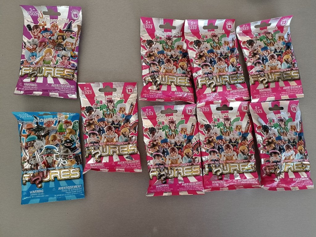 9 Playmobil figures: gesloten verpakking (sealed), Kinderen en Baby's, Speelgoed | Playmobil, Ophalen, Nieuw, Figuren