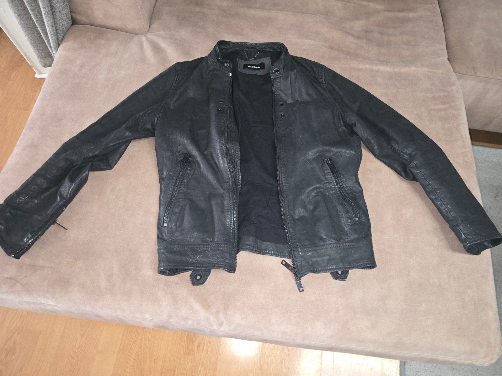 VESTE CUIR DIESEL, Enlèvement ou Envoi