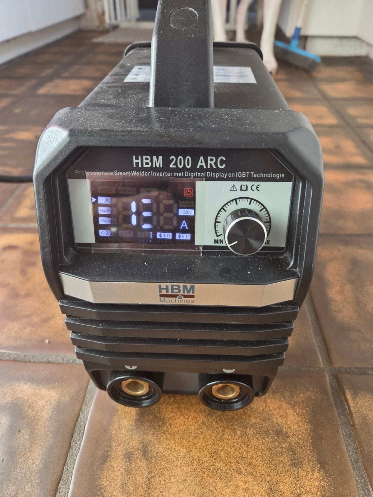 HBM MMA 200: lasapparaat nieuw!!!!, Doe-het-zelf en Bouw, Ophalen, Nieuw, 150 tot 250 ampère