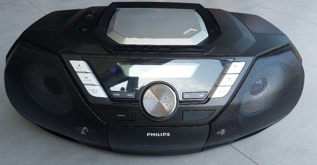 Radio Dab+/FM - Lecteur CD, Bluetooth, USB, MP3, Cassette, Ophalen, Zo goed als nieuw, Radio, Met cd-speler