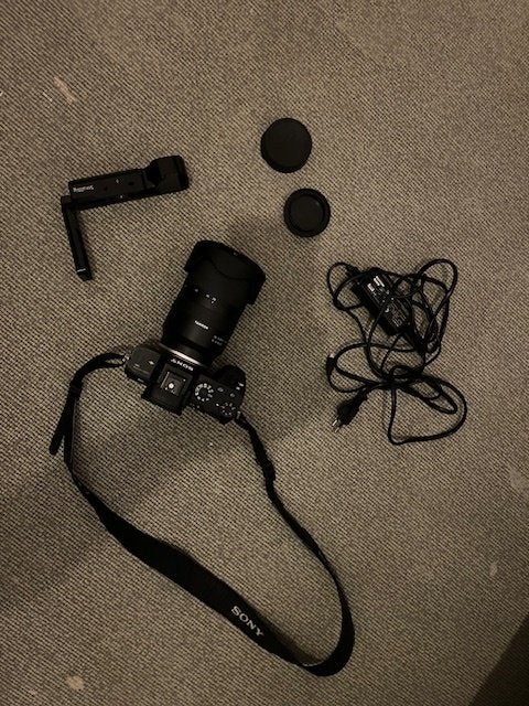 Set Sony A7s2 Full frame camera, TV, Hi-fi & Vidéo, 12 mégapixels, Moins de 4 fois, Enlèvement, Utilisé