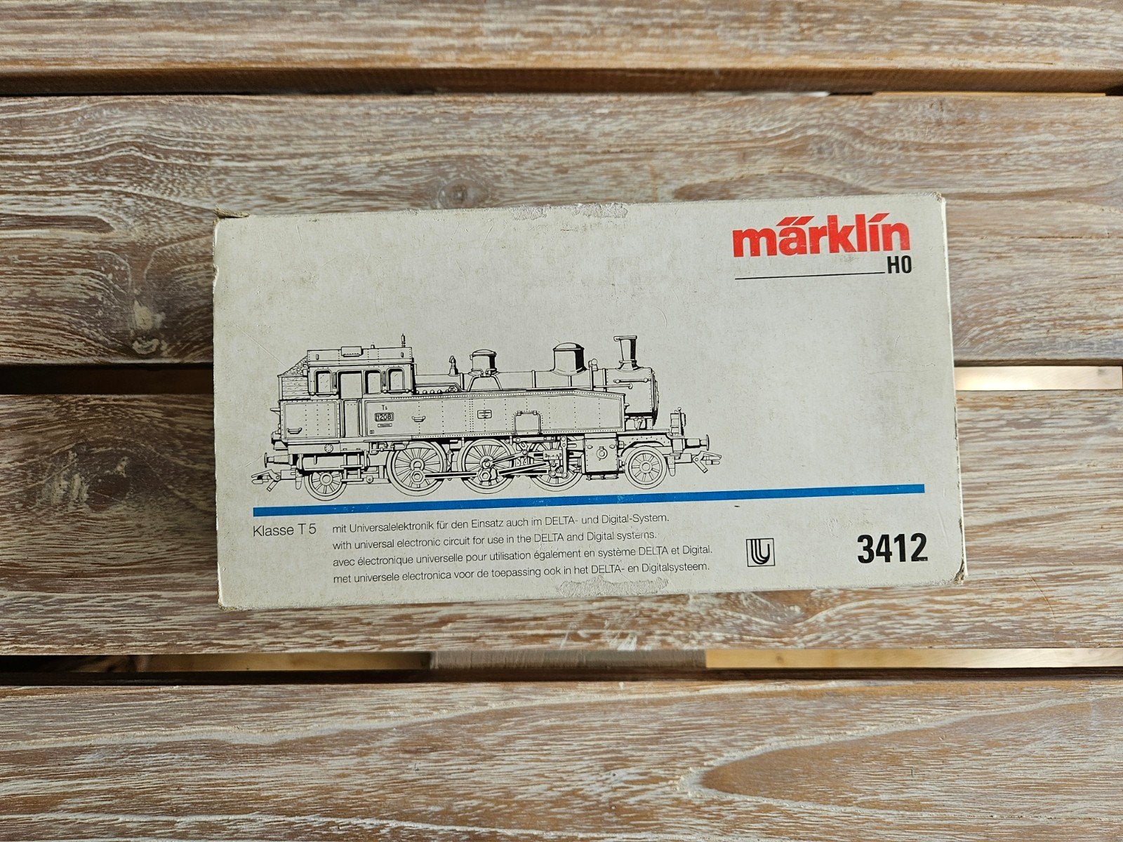 Märklin 3412 Klasse T5 K.W.St.E, Hobby & Loisirs créatifs, Trains miniatures | HO, Utilisé, Locomotive, Märklin, Enlèvement ou Envoi