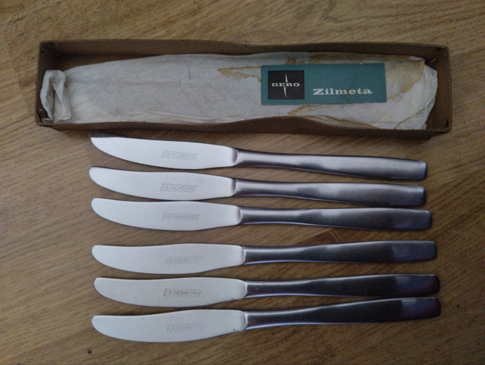 6 petits couteaux de la marque Gero Zillmeta, Maison & Meubles, Envoi, Gero