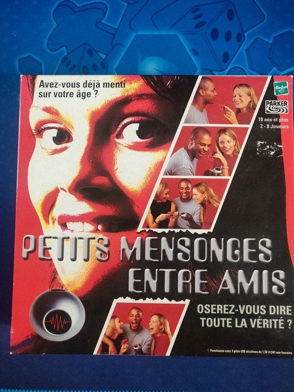 Petits mensonges entre amis, Trois ou quatre joueurs, Enlèvement ou Envoi, Utilisé, Hasbro