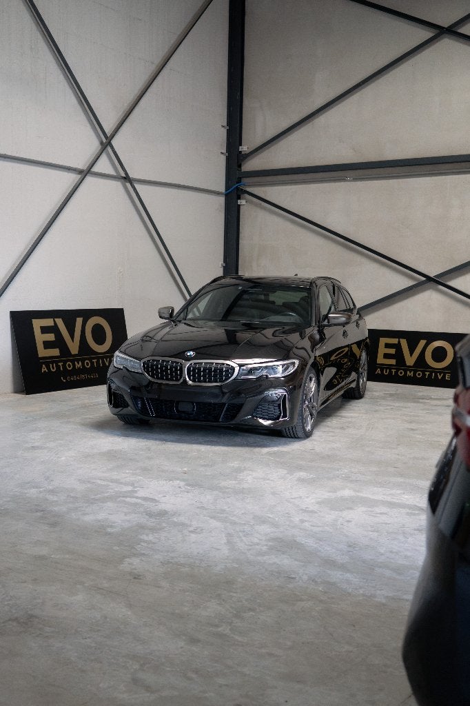 BMW M340i Touring 06/2020 97500km | Individual | front ppf, Auto's, Automaat, Dealer onderhouden, Zwart, Bedrijf