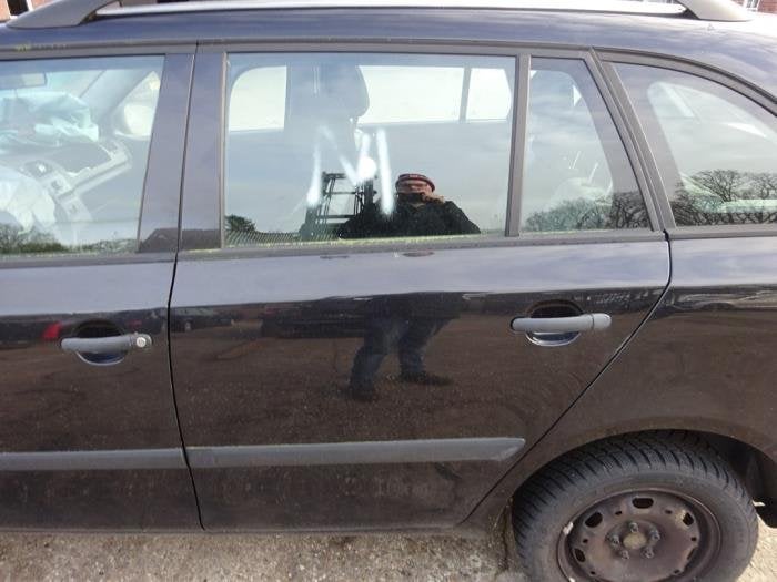 Portière 4portes arrière gauche d'un Skoda Fabia (LF9R), -, 3 mois de garantie, Utilisé, Skoda