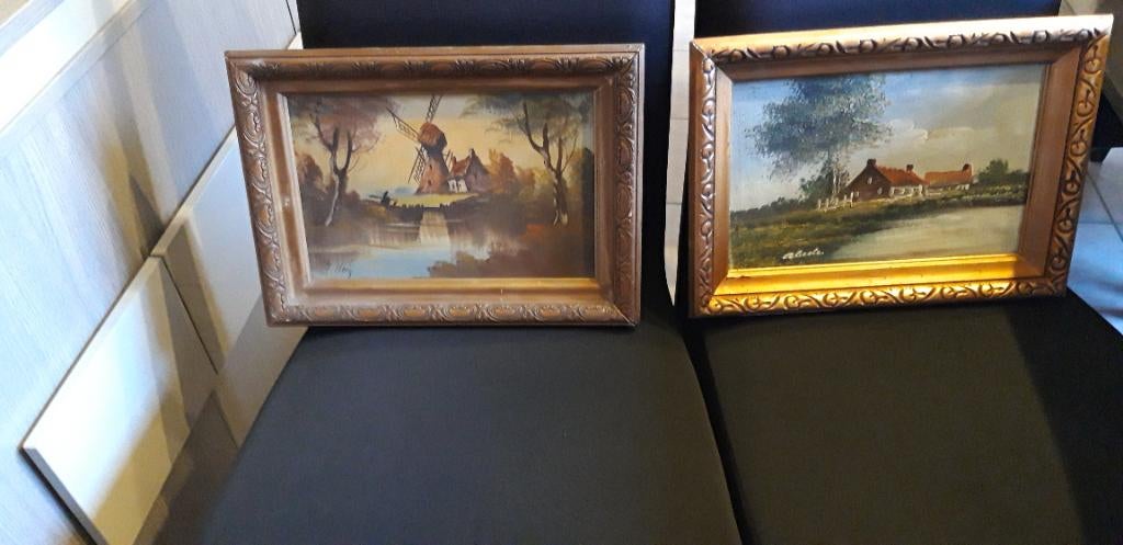 Schilderijtjes, Antiek en Kunst, Ophalen