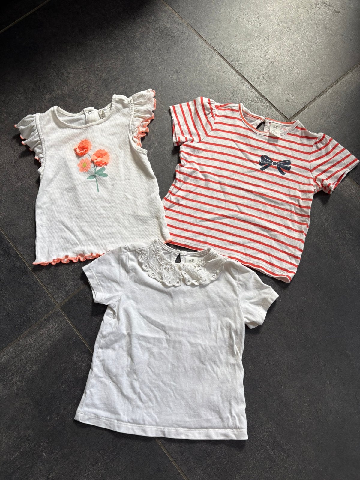 Lot tee shirts 18/23 mois H&M, Enfants & Bébés, Vêtements de bébé | Taille 86, Enlèvement, Utilisé, Fille, Autres types