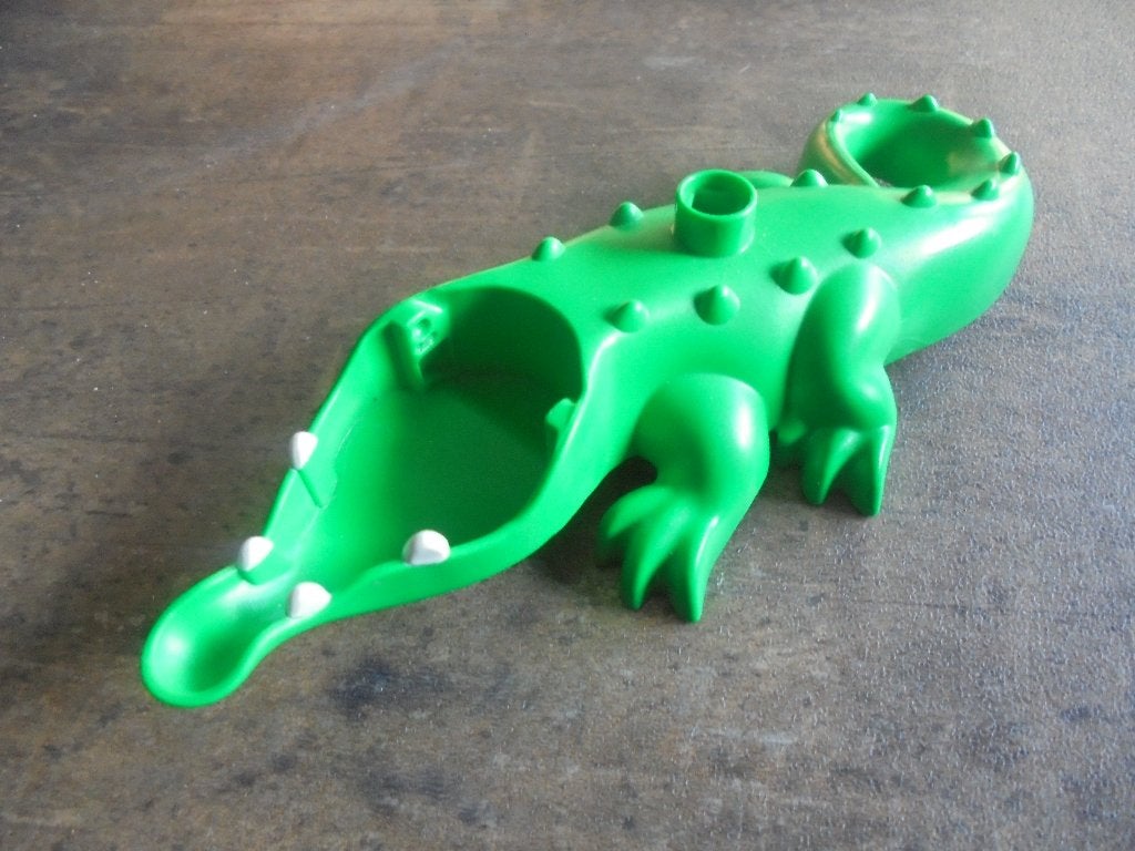 Lego Duplo Animal Alligator with Movable Mouth (zie foto's), Enlèvement ou Envoi, Utilisé, Briques en vrac, Duplo