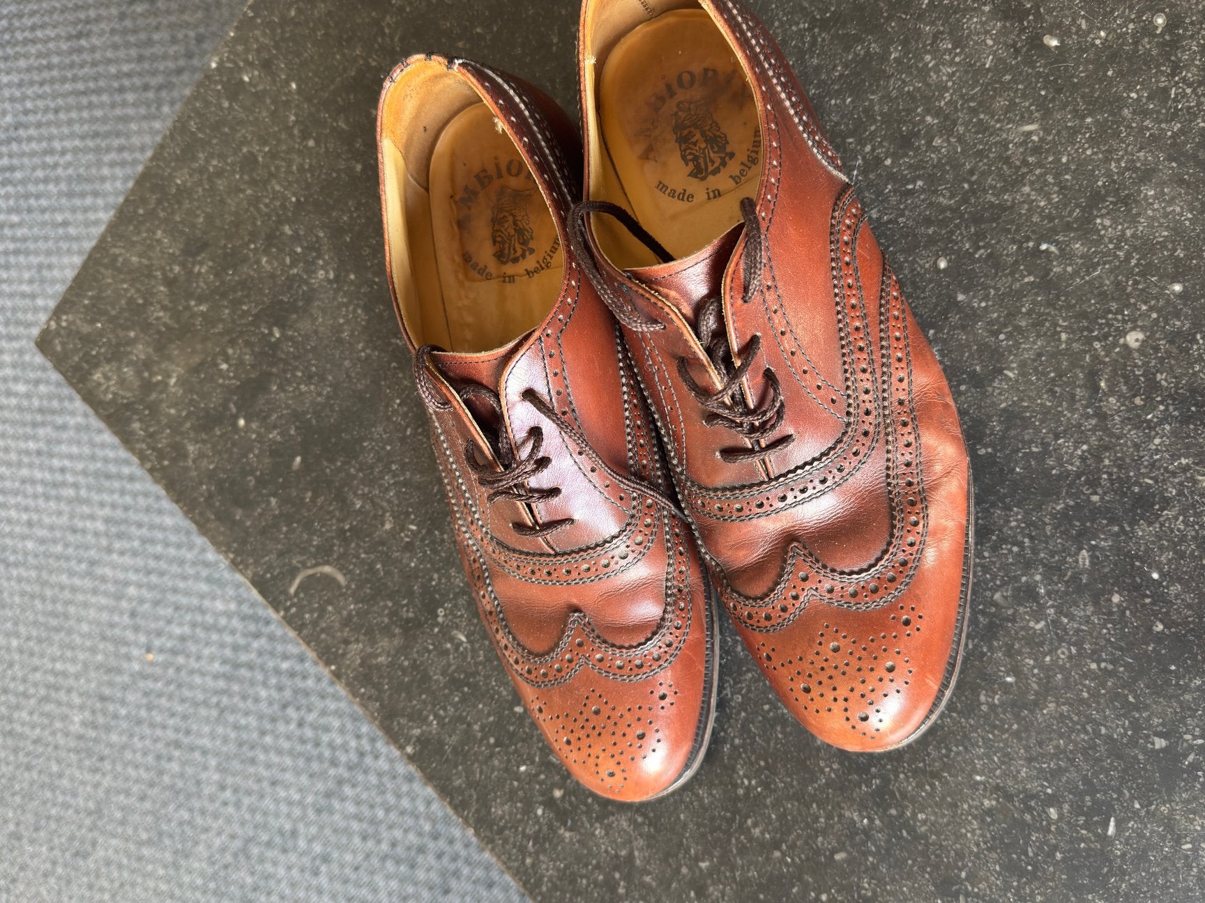 Ambiorix maat 43,5, Bruin, Ophalen of Verzenden, Zo goed als nieuw, Veterschoenen