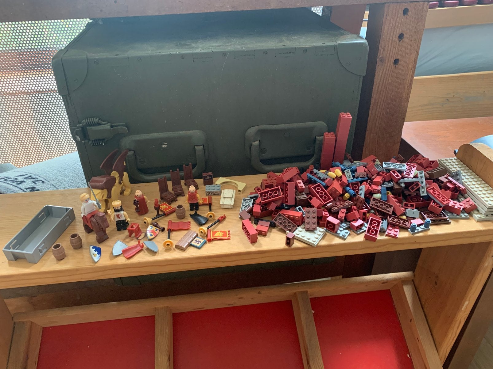 Vintage Mega Bloks Legend Kingdom castle, Ophalen of Verzenden, Zo goed als nieuw