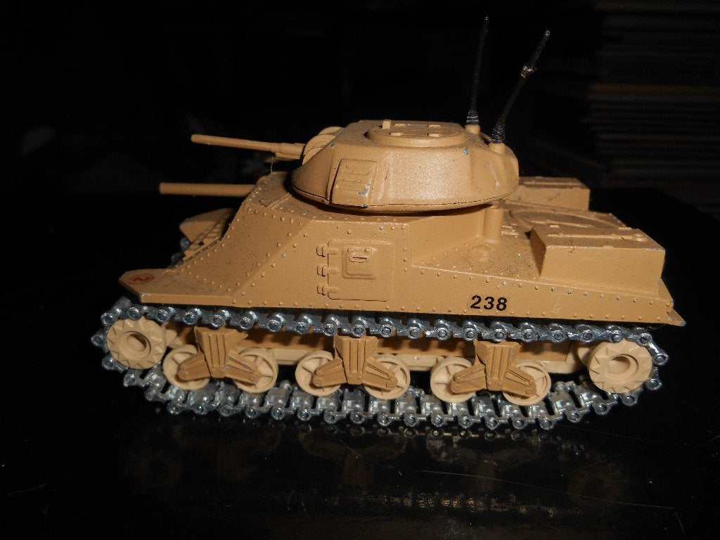 Char M3 Général Lee solido 1/50 n253 7/76, Enlèvement ou Envoi