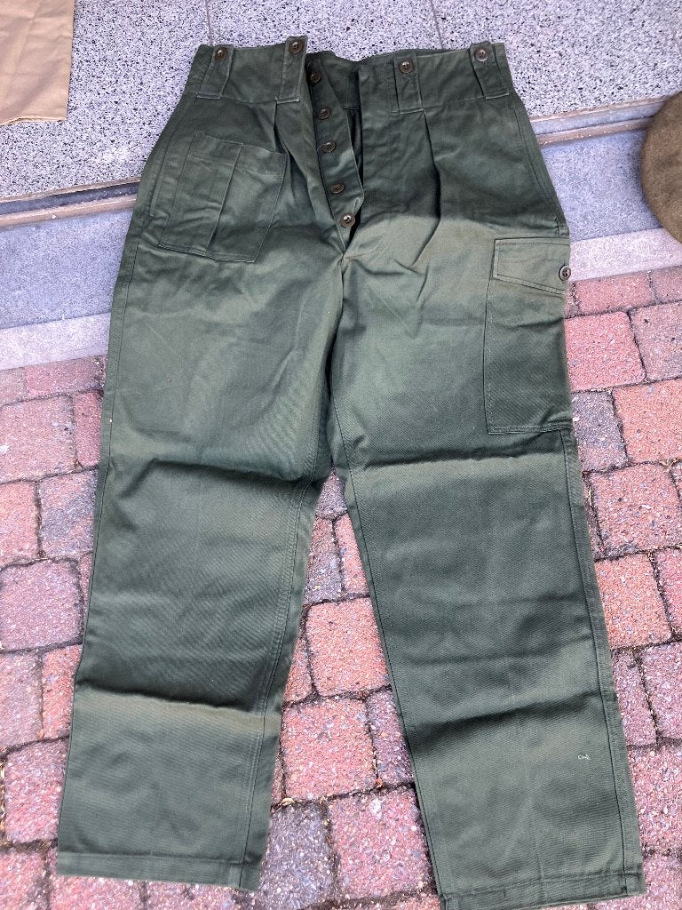 Militaire broek groen, Enlèvement, Vert
