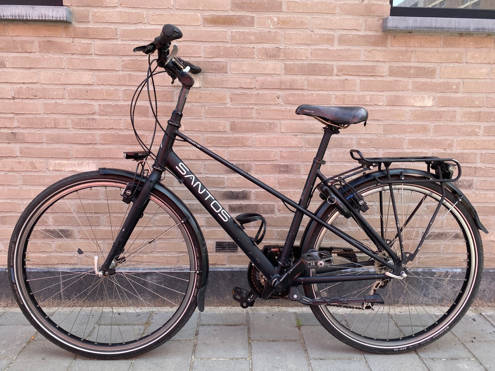 Damesfiets SantosTrekking Idworx Vsf Koga Worldtraveller, Fietsen en Brommers, Fietsen | Dames | Sportfietsen en Toerfietsen, 28 inch