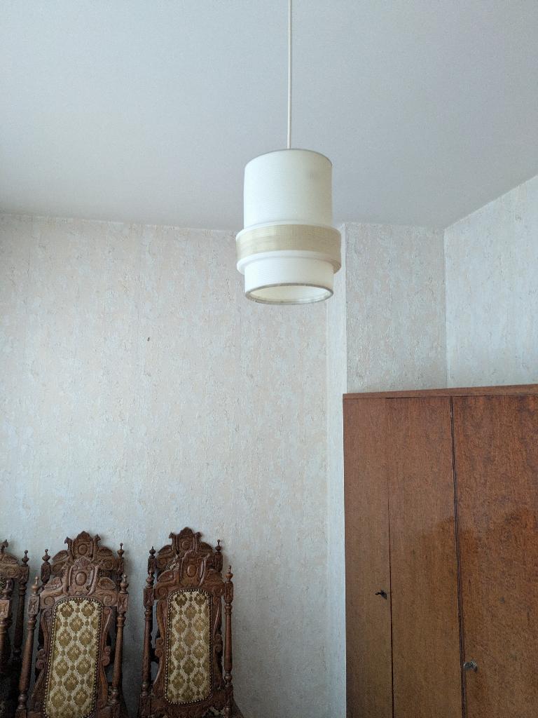 Vintage hanglampen, Ophalen, Gebruikt, Glas, Vintage