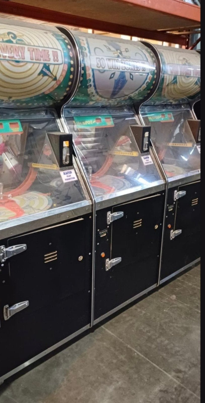 2x 3speler uit lunapark, Ophalen