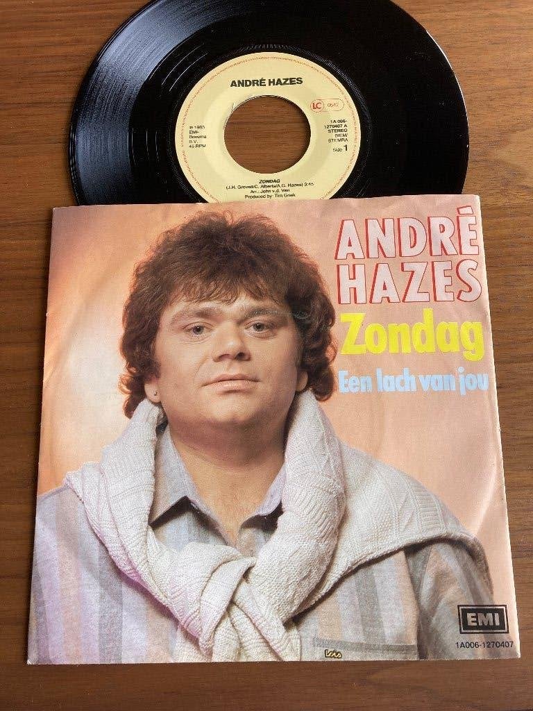 André Hazes – Zondag, 7 inch, Ophalen of Verzenden, Zo goed als nieuw, Nederlandstalig