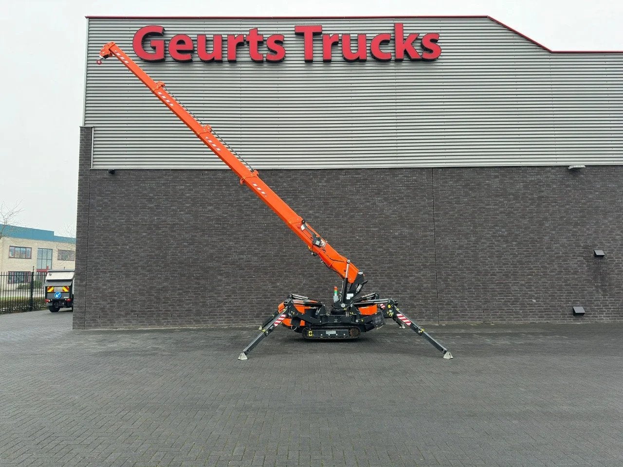 Jekko SPX328CL ELECTRIC RUPS TELESCOOP KRAAN/RAUPENKRAN/TELE, Zakelijke goederen, Machines en Bouw | Kranen en Graafmachines, Kraan