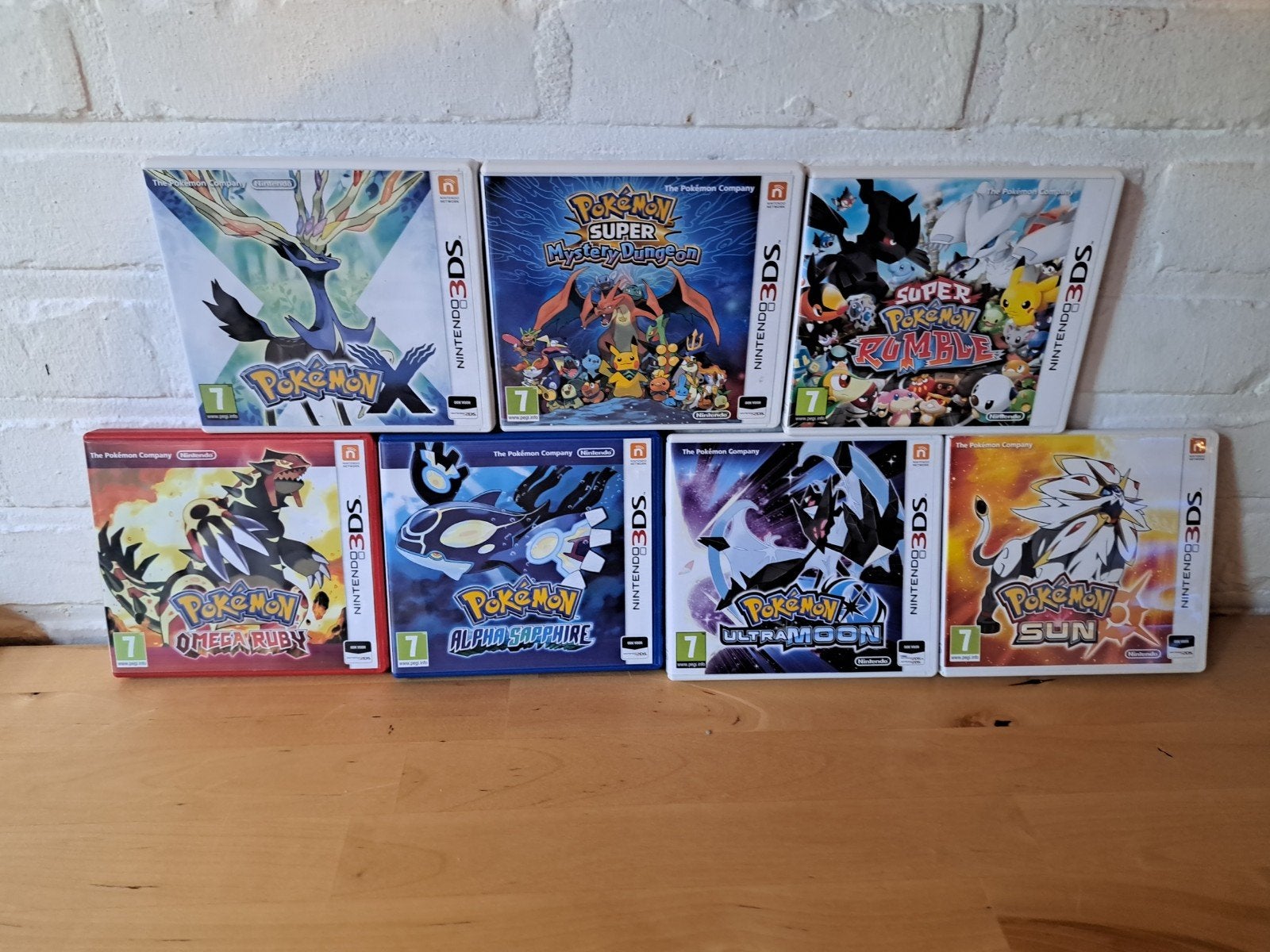 Pokemon 3ds games te koop, Enlèvement ou Envoi, Combat, Comme neuf, 3 joueurs ou plus
