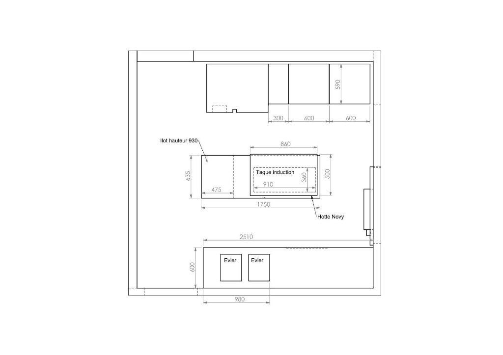 Keuken van volledige kwaliteit, Huis en Inrichting, Ophalen, Gebruikt, Graniet of Steen, Dubbelwandige keuken