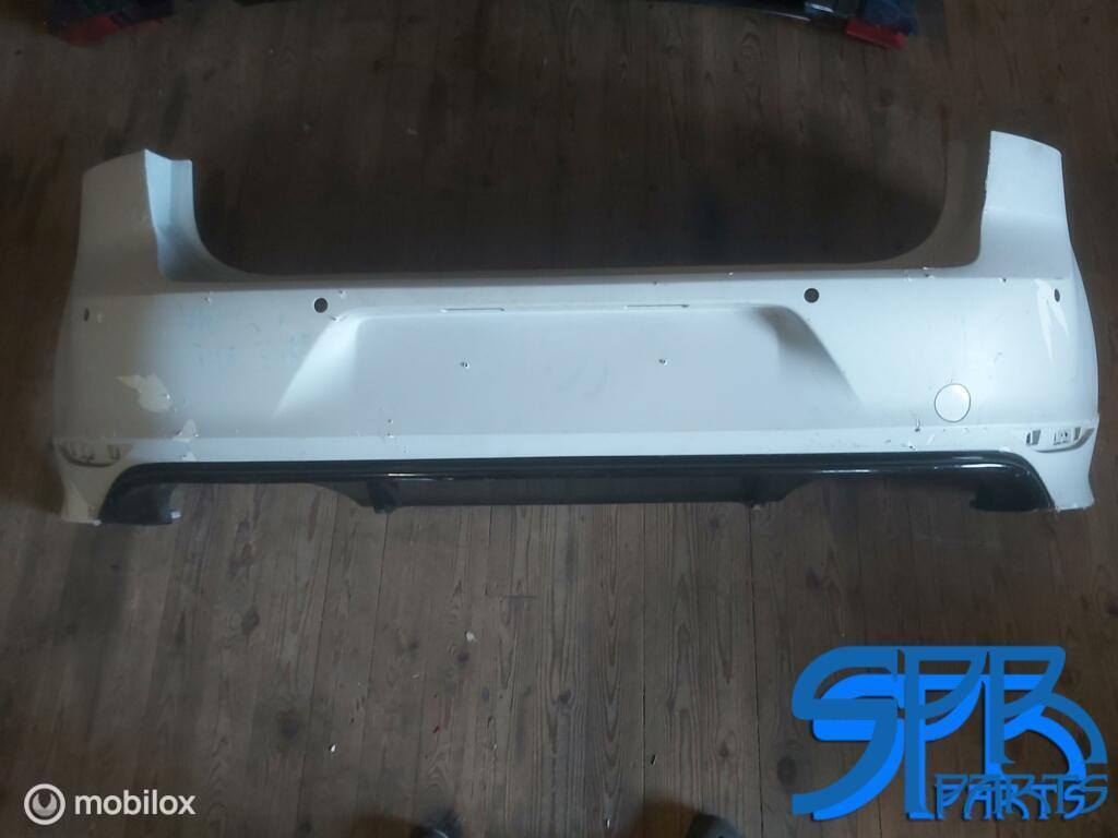 GOLF 7 VII R20 R Achterbumper 6X PDC PLA COMPLEET DIFFUSER, Auto-onderdelen, Gebruikt, Volkswagen, Ophalen of Verzenden, Achter