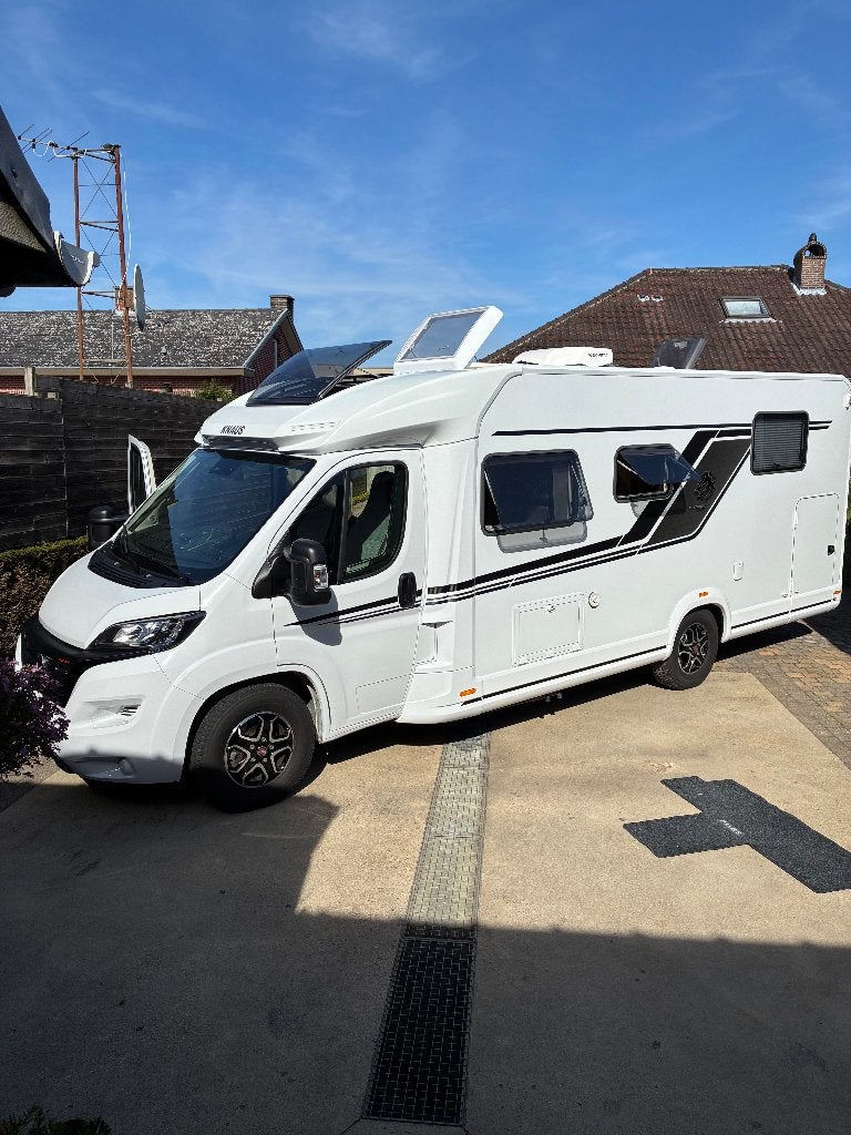 Knaus Sky Ti 700 MEG Patinum Selection 2023, Marchepied électrique, Toilette à cassette, Fiat, Serrures de sécurité