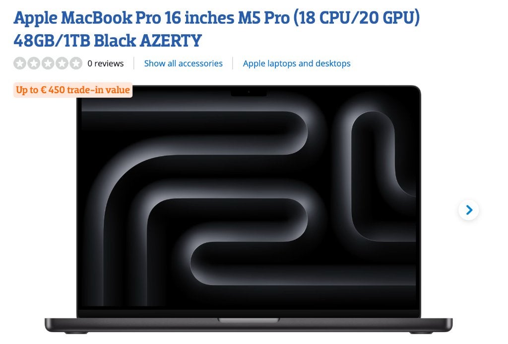 Apple MacBook Pro M15 Pro 16 Inch 1T 18 cores AZERTY, Informatique & Logiciels, Apple Macbooks, 32 GB, 16 pouces, Comme neuf, 1 TB ou plus