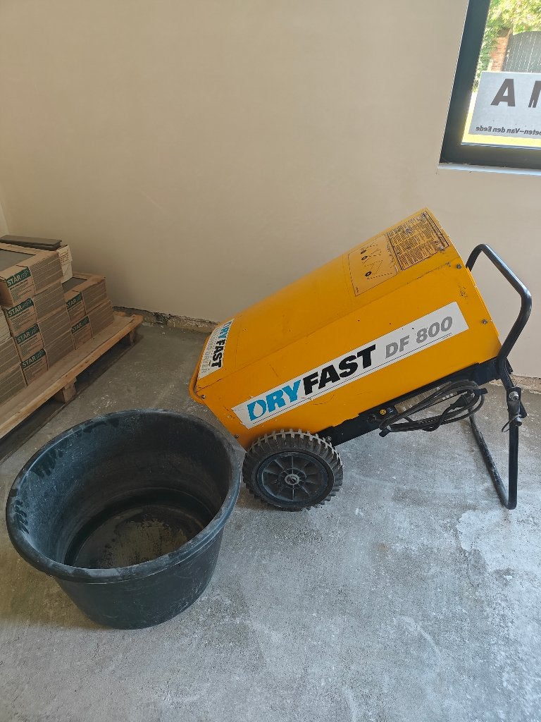Bouwdroger Dryfast DF800, Ophalen, Gebruikt, Ventilator