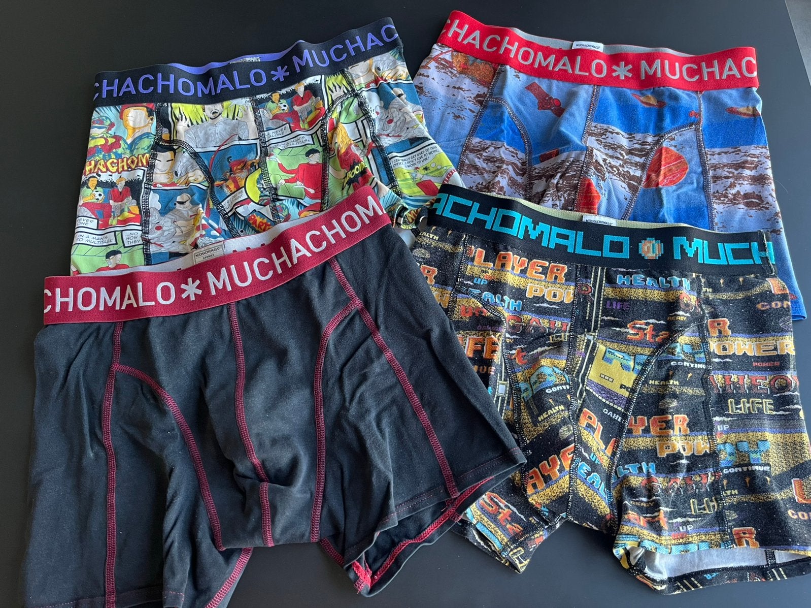 Lot de 4 boxers Muchachomalo, Enlèvement ou Envoi, Multicolore, Boxer