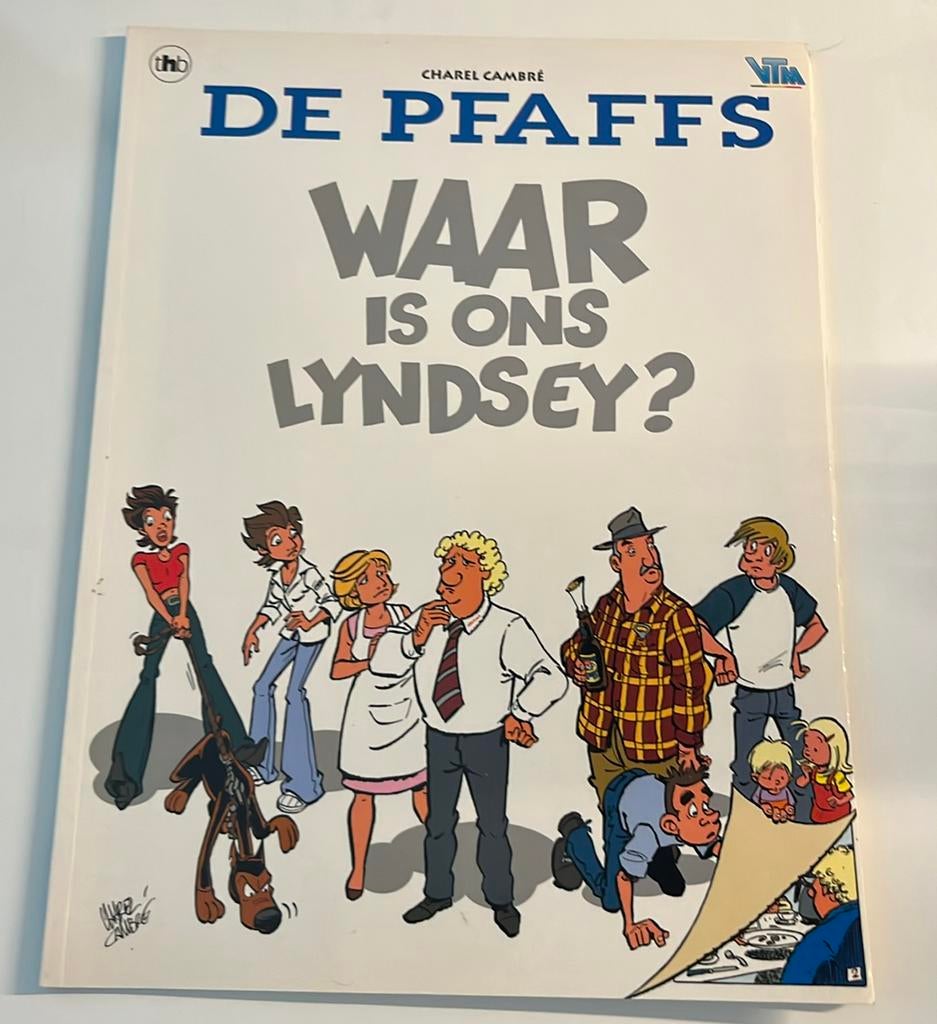C. Cambre - Waar is ons Lyndsey? Strip De Pfaffs, Boeken, Ophalen of Verzenden, C. Cambre; R. Grossey