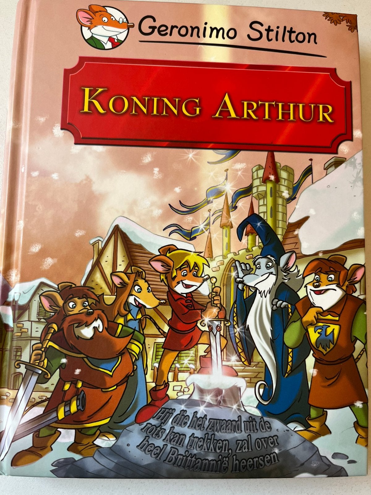 Geronimo Stilton - Koning Arthur, Ophalen, Zo goed als nieuw, Geronimo Stilton