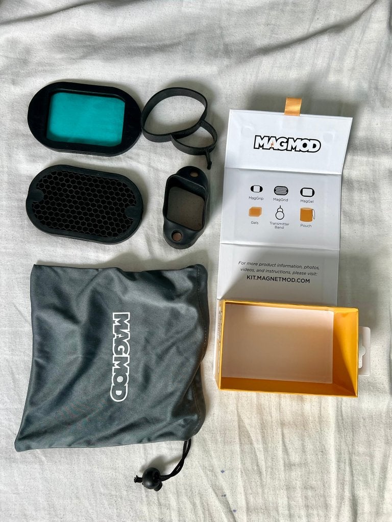 MagMod Basic Kit + MagBeam + Gels set, Enlèvement ou Envoi, Comme neuf, Autres types, Variable