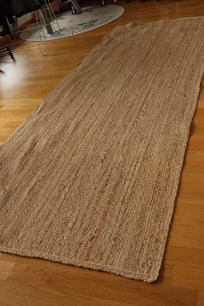 Tapis en jute, Maison & Meubles, 200 cm ou plus, Comme neuf, Enlèvement, 50 à 100 cm