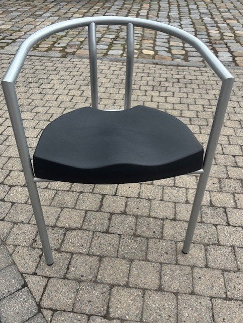 stoelen, Huis en Inrichting, Stoelen, Ophalen, Kunststof, Zwart, Zo goed als nieuw