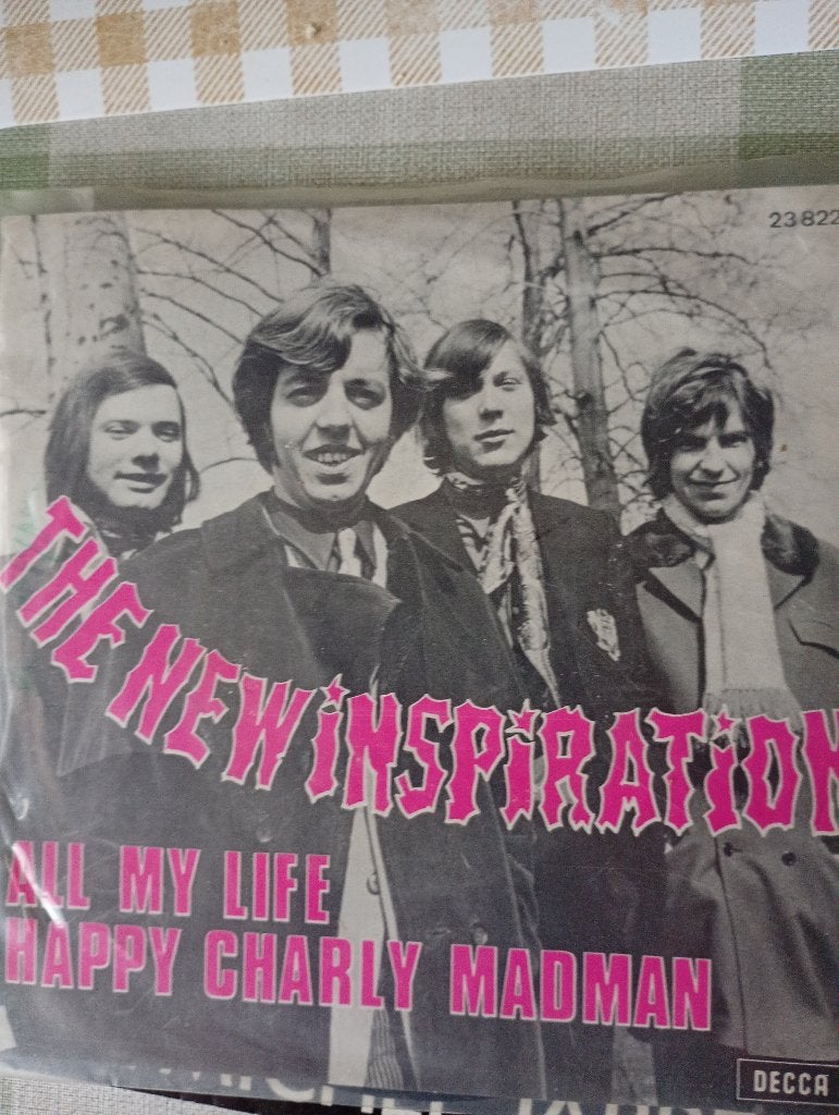 New Inspiration - Happy Charly madman, Gebruikt, 7 inch, Pop, Fotohoes