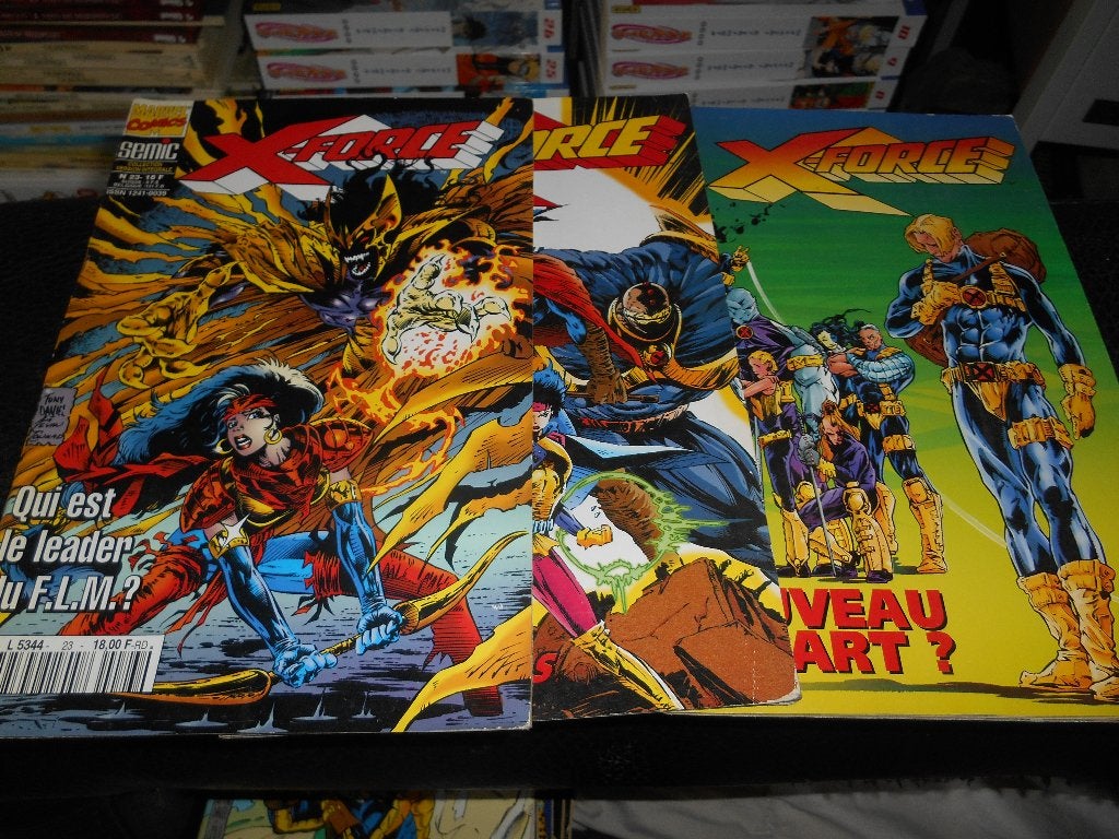 Lot de 3 X-FORCE Marvel Comics ( 23,24,26), Livres, BD | Comics, Comics, Enlèvement ou Envoi