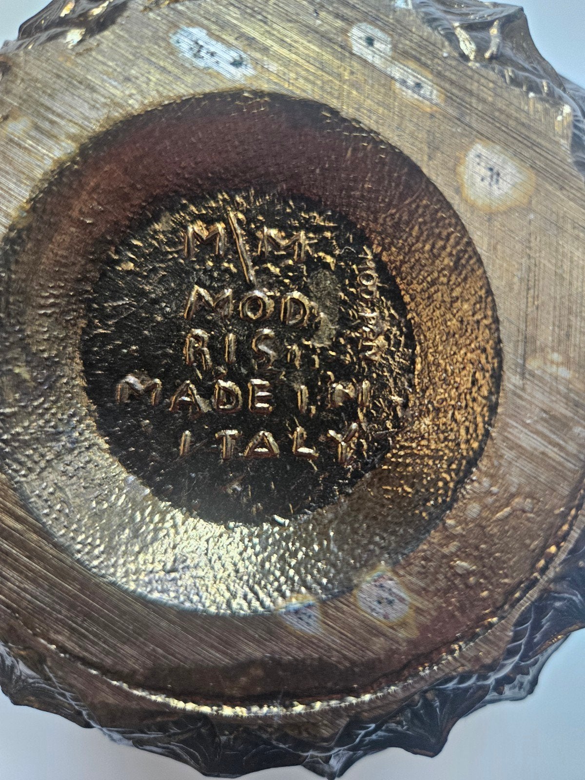 Originele Mauro Manetti Ananas Basis (Vintage Jaren '60), Ophalen, Goud