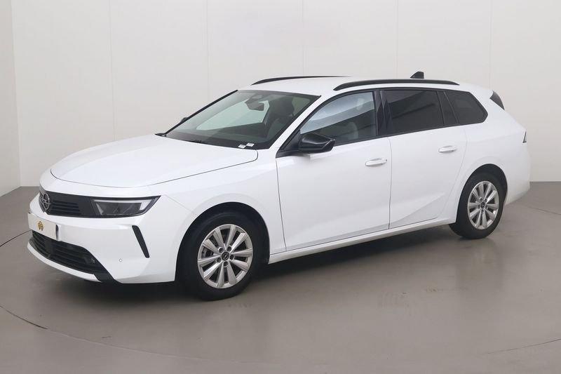 Opel Astra Sports Tourer turbo edition 110, Auto's, Gebruikt, 1199 cc, Overige bekleding, Wit