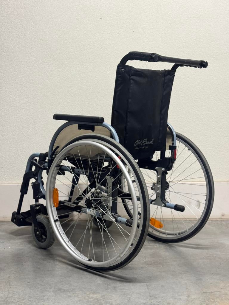 Ottobock Rolstoel opvouwbaar plooibaar rolwagen, Ophalen of Verzenden, Inklapbaar, Zo goed als nieuw, Elektrische rolstoel