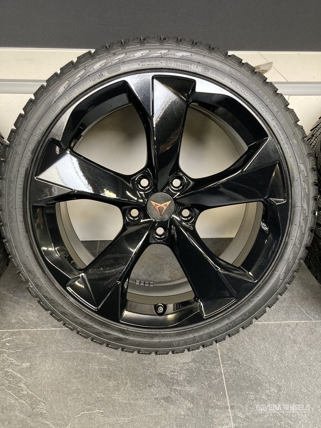 18” originele Cupra Leon / Seat Leon velgen + winterbanden, Auto-onderdelen, Banden en Velgen, 18 inch, Gebruikt, -, -