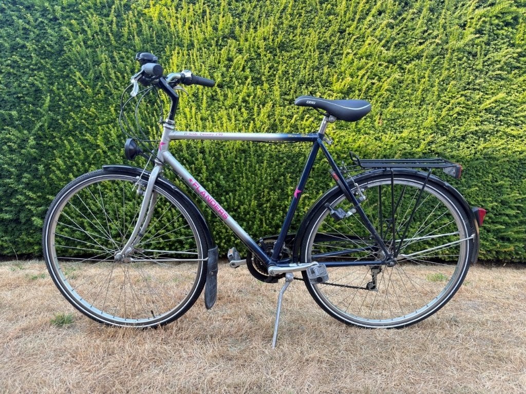Fiets, Fietsen en Brommers, Fietsen | Heren | Herenfietsen, Gebruikt, Overige merken, Versnellingen, Velgrem, Ophalen