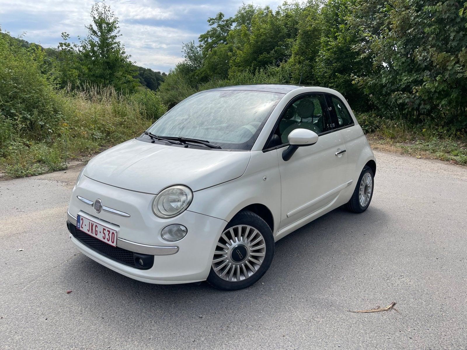 Fiat 500 pret a immatriculer / garantie 2 ans, Auto's, Fiat, Voorwielaandrijving, 875 cc, Wit, 62 kW