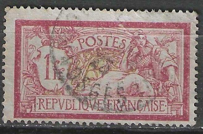 Frankrijk 1900 - Yvert 121 - Type Merson - 1 f. (ST), Postzegels en Munten, Postzegels | Europa | Frankrijk, Gestempeld, Verzenden