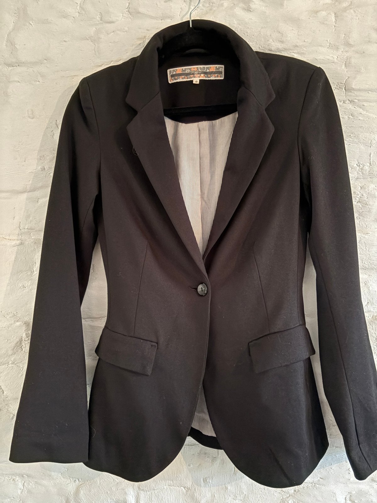 36 blazer New Look, Kleding | Dames, Ophalen, Zo goed als nieuw, Zwart