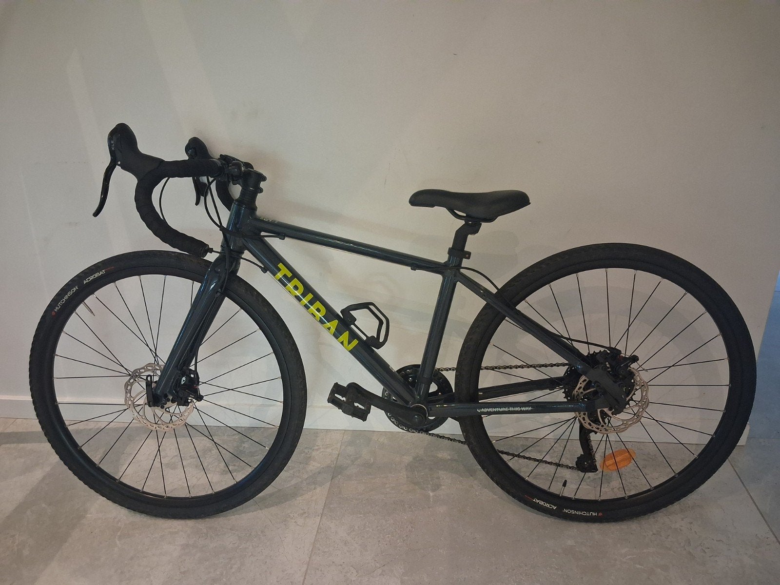 Vélo Gravel Enfant 26" - Triban GRVL 520 (9-12 ans), Fietsen en Brommers, 26 inch, Heren, Aluminium, Minder dan 49 cm